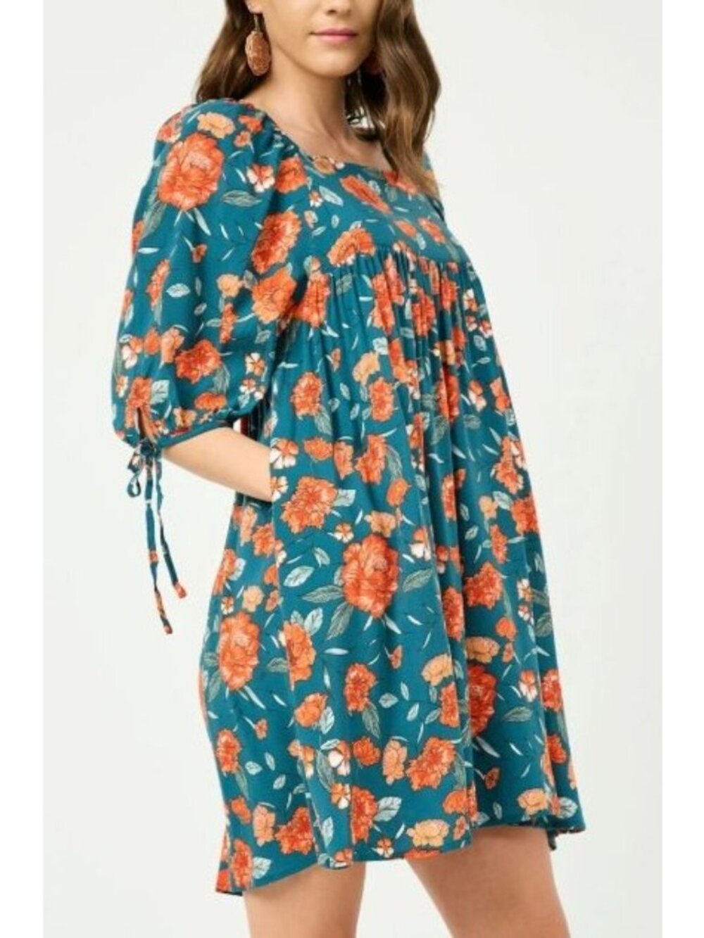 Hayden Romantic Floral Mini Dress NWT Medium